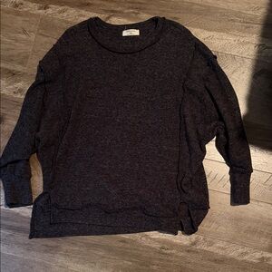 Zenana Charcoal Sweater